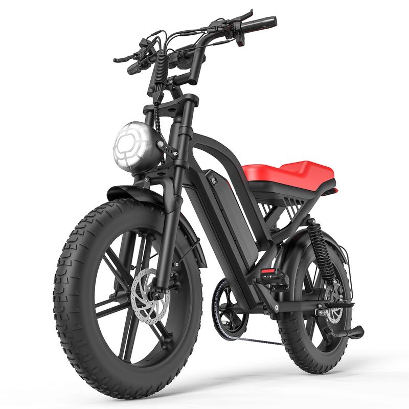 Electric Bike Peak Power 1500W Top Speed 28 MPH 48V 15 Ah Disc Brakes ...