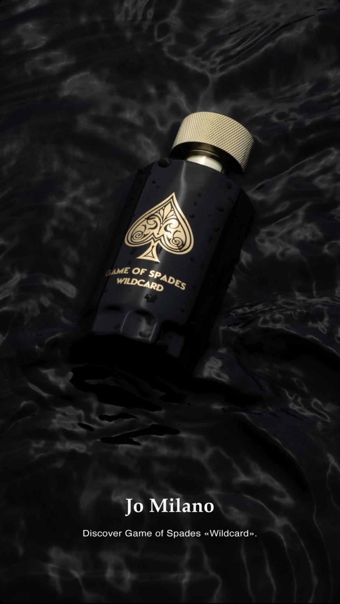 Game of Spades Wildcard by Jo Milano Paris 3.4oz. 100 mL