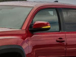 Nilight Side Mirror Marker Light Sequential Amber Left Right Turn Signal Lights Smoked Lens Plug and Play Waterproof Compatible With Toyota Tacoma RAV4 XA50 Highlander XU70 Leds