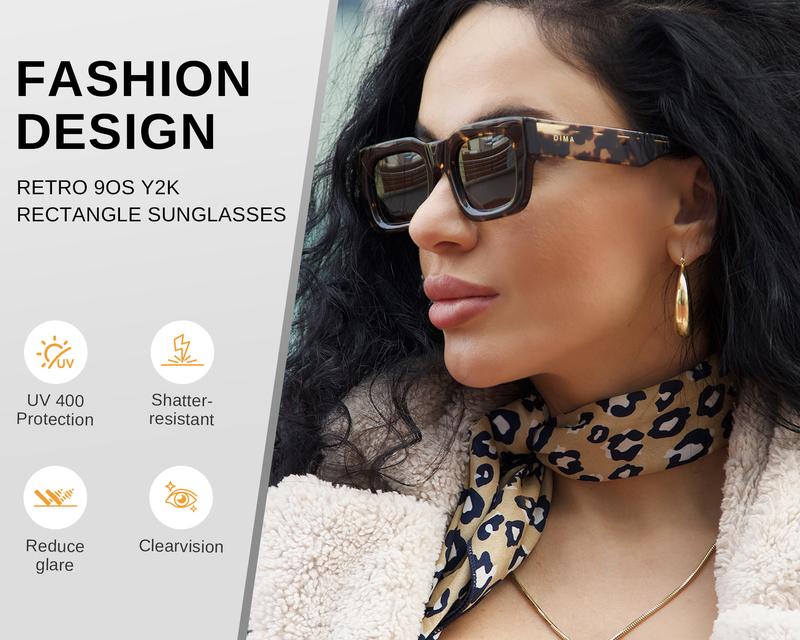 DIMA Eyewear - Ever Sunglasses , Stylish Eco-friendly Biodegradable Frame CR39 Lenses Black Espresso Tortoise Comfortable Fit Sun Protection