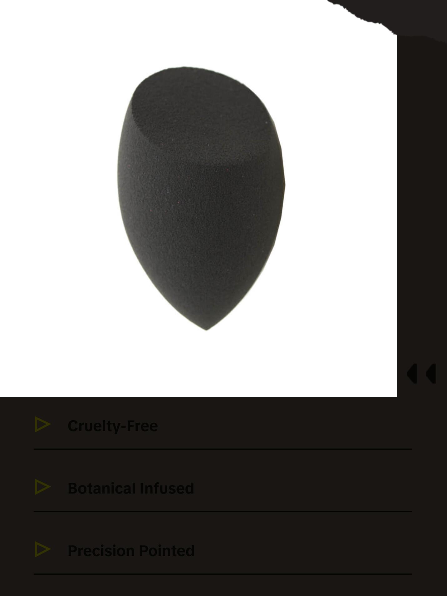 Palladio Makeup Blending Sponge - Ultra Soft Latex Free Teardrop Shape for Flawless Application & Airbrushed Finish - Cruelty Free Vegan Beauty Tool