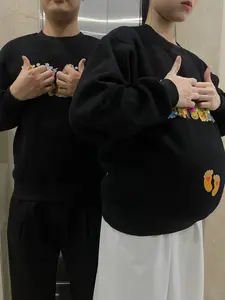 Funny Couple Pregnancy Shirt, Couple Mama Papa Shirt, Pregnancy Announcement Tee, Mom Life Shirt, Cute Mom Dad Comfort Colors Shirt