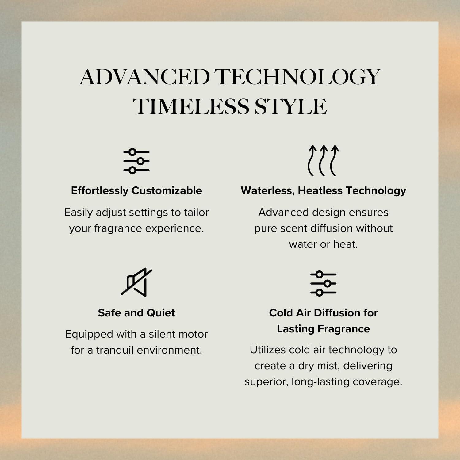 La Jument Scent Diffuser Air 2 - Wireless Cold-Air Diffuser with Remote Control & Interchangeable Motor for 1000 sqft Coverage Eco-Friendly Design