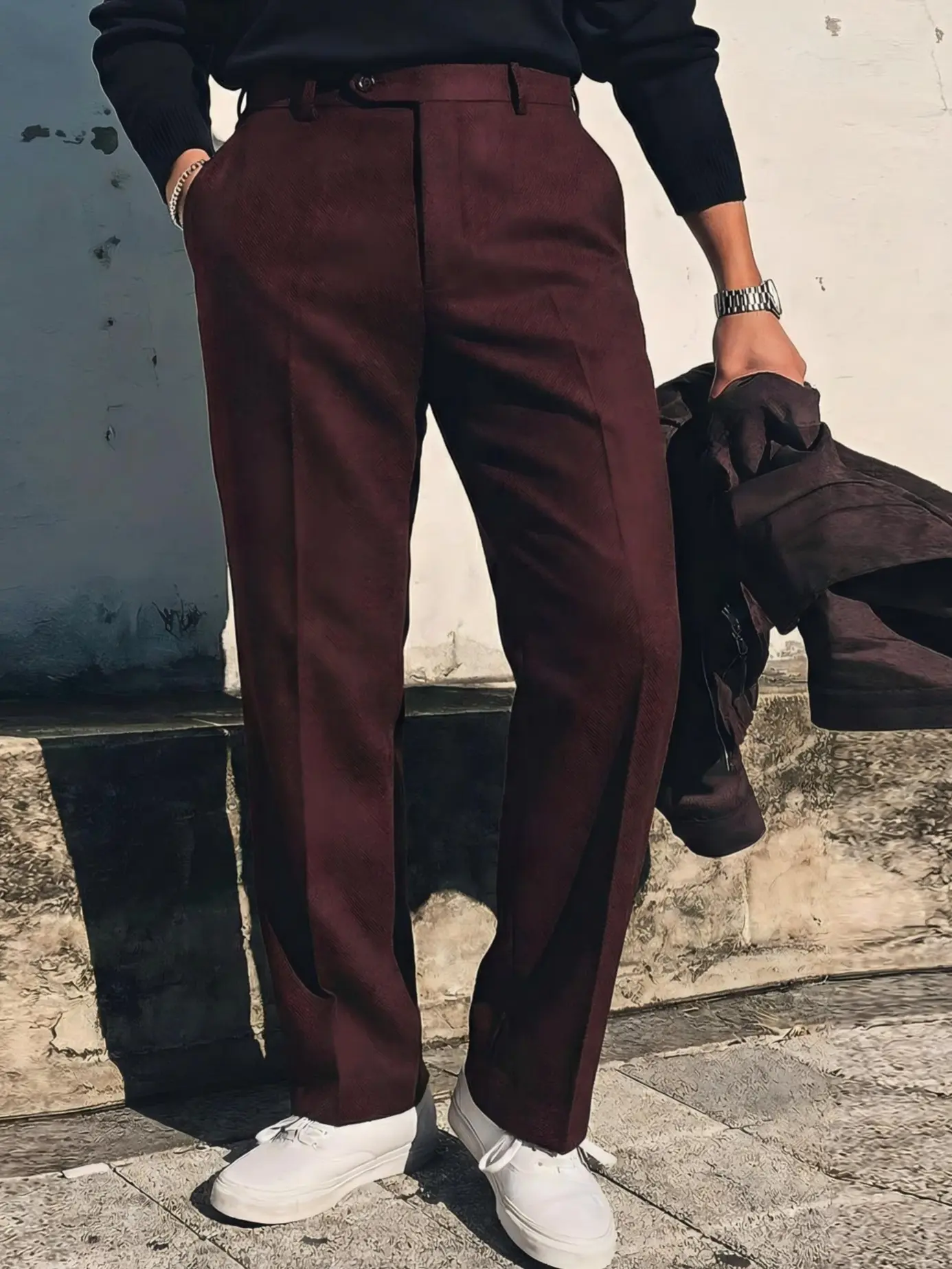 mens brown herringbone dress pants product info and reviews Suit Pants for Mens | Deaton Pleated Herringbone Pant in Light Brown