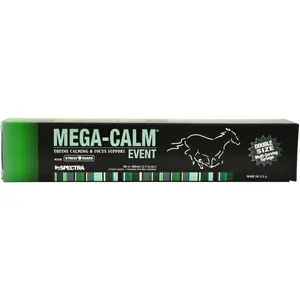 Mega-Calm Event 2-Dose Equine Calming & Focus Support Syringe