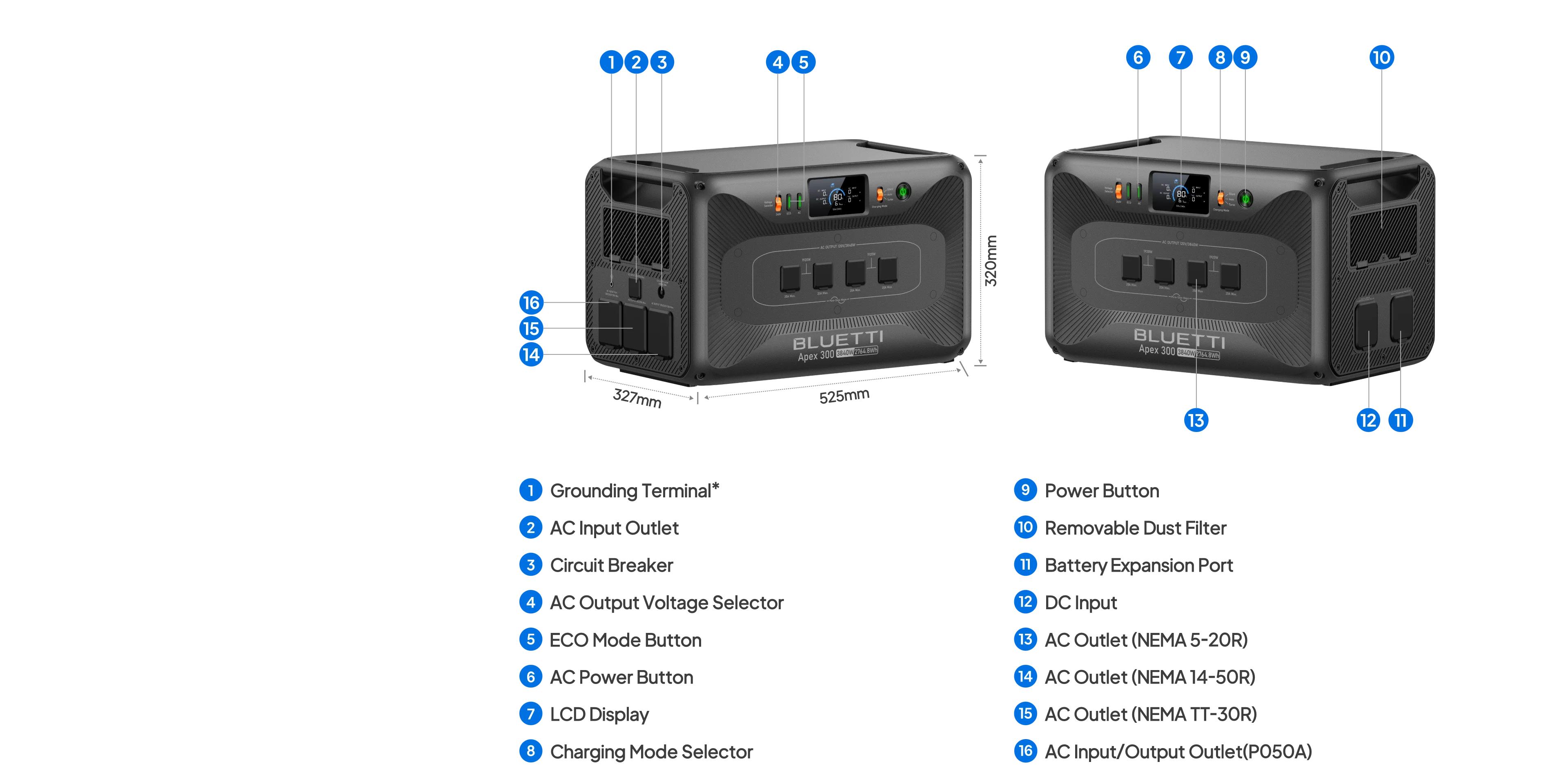 BLUETTI Apex 300 Solar Generator & B300K with Hub D1, 2764.8Wh LFP Battery Backup Power Station with 6 3840W AC Outlets, RV-Optimized DC Ports (50A Anderson), Ideal for Camping and RV Life BLUETTI Apex 300 Solar Generator & B300K with Hub D1, 2764.8Wh LFP Battery Backup Power Station with 6 3840W AC Outlets, RV-Optimized DC Ports (50A Anderson), Ideal for Camping and RV Life