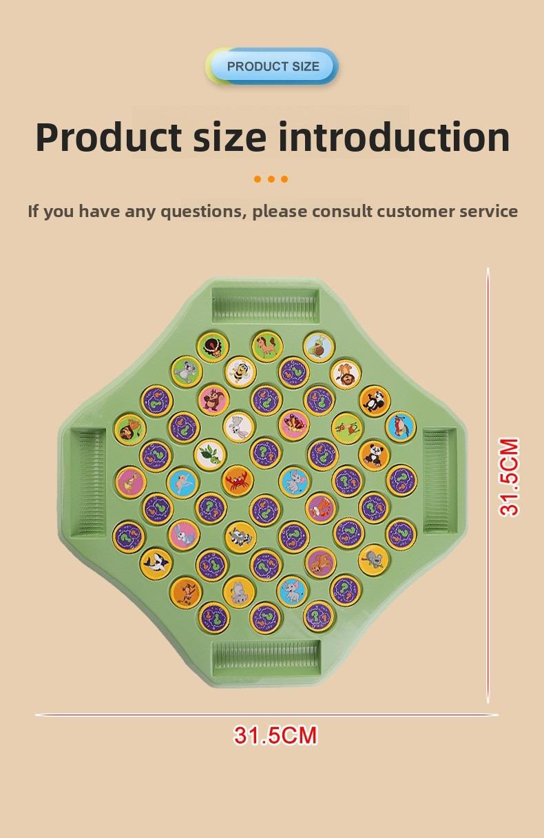 A Tabletop Educational Game for Kids - Fruit Memory Matching Flip Chess with Finger Sticks The perfect early learning toy for parent-child bonding!It helps train concentration, boosts memory skills, and promotes hand-eye coordination preschool montessori