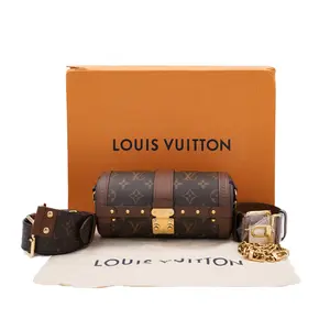 Pre-owned Louis Vuitton Leather Crossbody Bags Papillon Trunk Monogram JM SK083