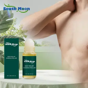South Moon Body Care Rollerball: Herbal Essence Cooling and Comforting Post-Workout Massage Oil Rollerball.