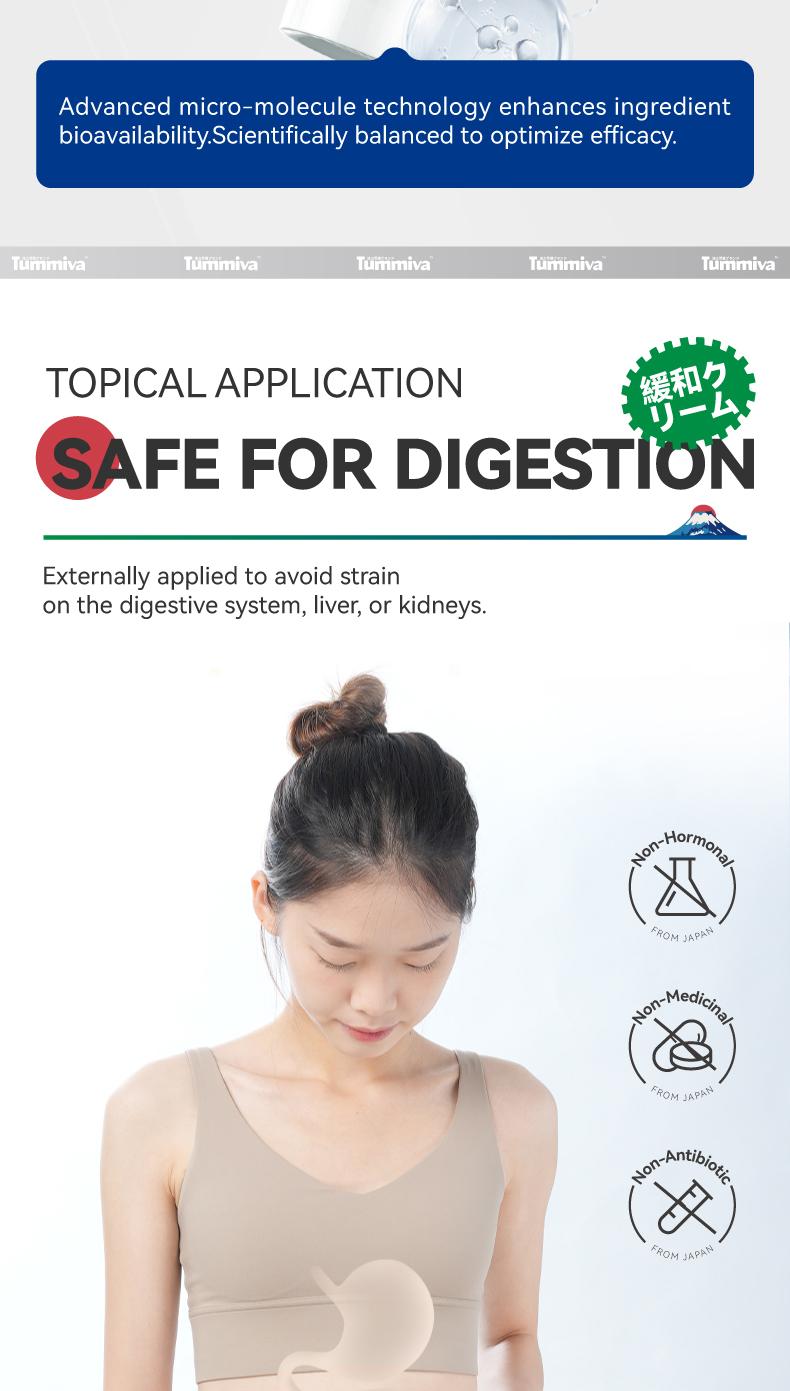 Tummiva 3 Gastrointestinal Gel CURCUMA LONGA Suitable for Relieving Abdominal Pain, Stomach Pain and Diarrhea