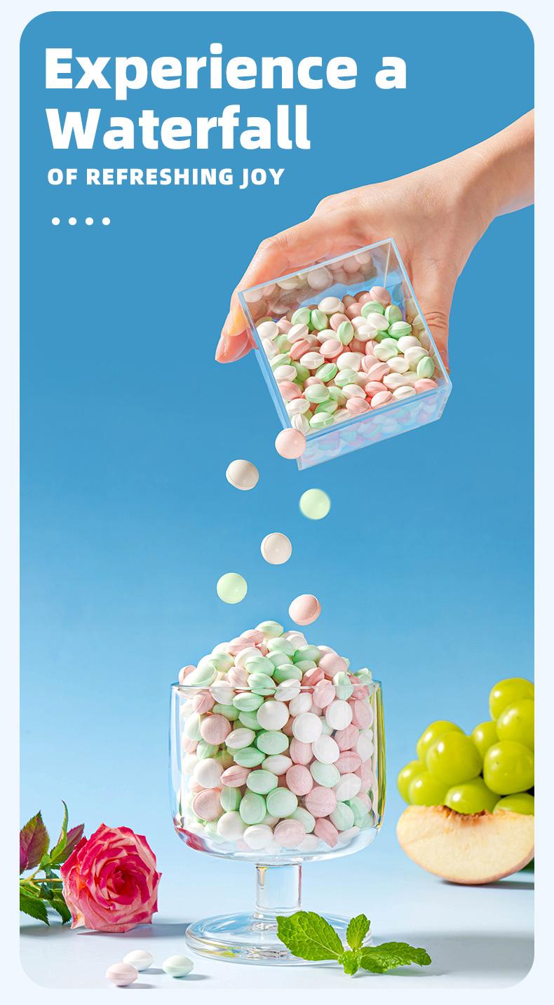 【Promotional Event】Sugar-Free Mint Candies in Square Box for Fresh Breath 【Promotional Event】Sugar-Free Mint Candies in Square Box for Fresh Breath