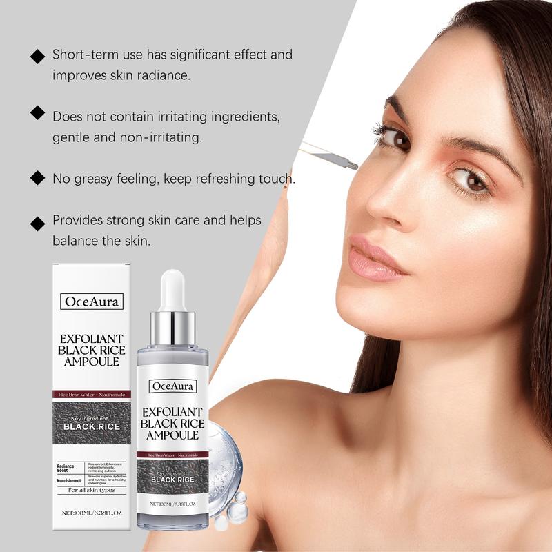 Black Rice Glow Exfoliating Essence Gentle Skin Reset Smooth Soft Radiant Look
