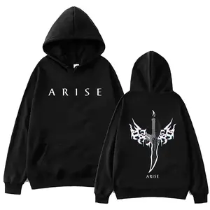 Anime Solo Leveling hoodie  Anime-themed hoodies, trendy urban hoodies, anime-patterned hoodies, versatile and stylish for everyday wear, a must-have for street style enthusiasts, and a great gift for anime lovers and otaku.