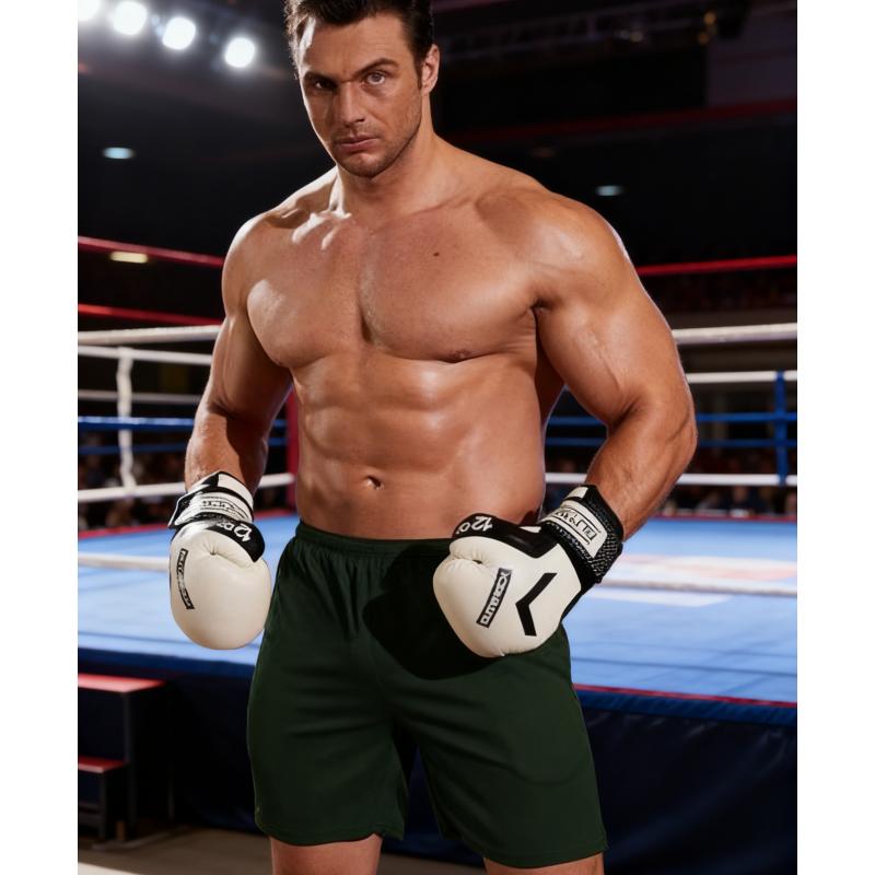 Men's 3 Pack Workout Gym Shorts Mesh Athletic Shorts Lightweight Bodybuilding Training Quick dry Short Pants with Pockets For Training Workout Gym Sports