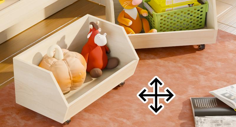 【LIVE】COZPAW 2 Tier/3 Tier Toy Storage Organizer with Movable Drawers, Large Capacity, Modern Design for Kids' Playrooms, Nursery, Kitchen, Bedrooms & Interior Organizing Furniture