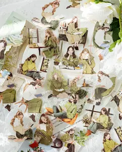 Fantasy Reading Stickers 🌿 30pcs