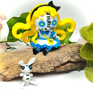 Twisted Wonderland Series - 5" Alice - Articulated 3d Printed Figurine Decor