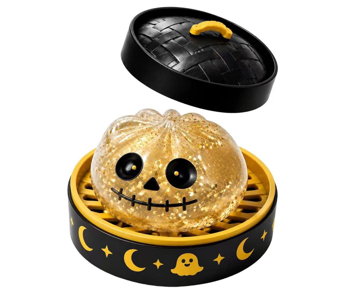 Halloween Dumpling Squishy Toy, Soft Slow Rising Stress Relief Squeeze Toy, Cute Kawaii Halloween Fidget Toy in Multiple Styles, Perfect Gifts for Friends and Family