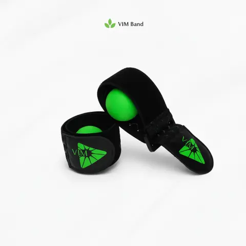 VIM Restless Leg Relief Band, Medical Brace Support for Restless Leg Syndrome Symptoms