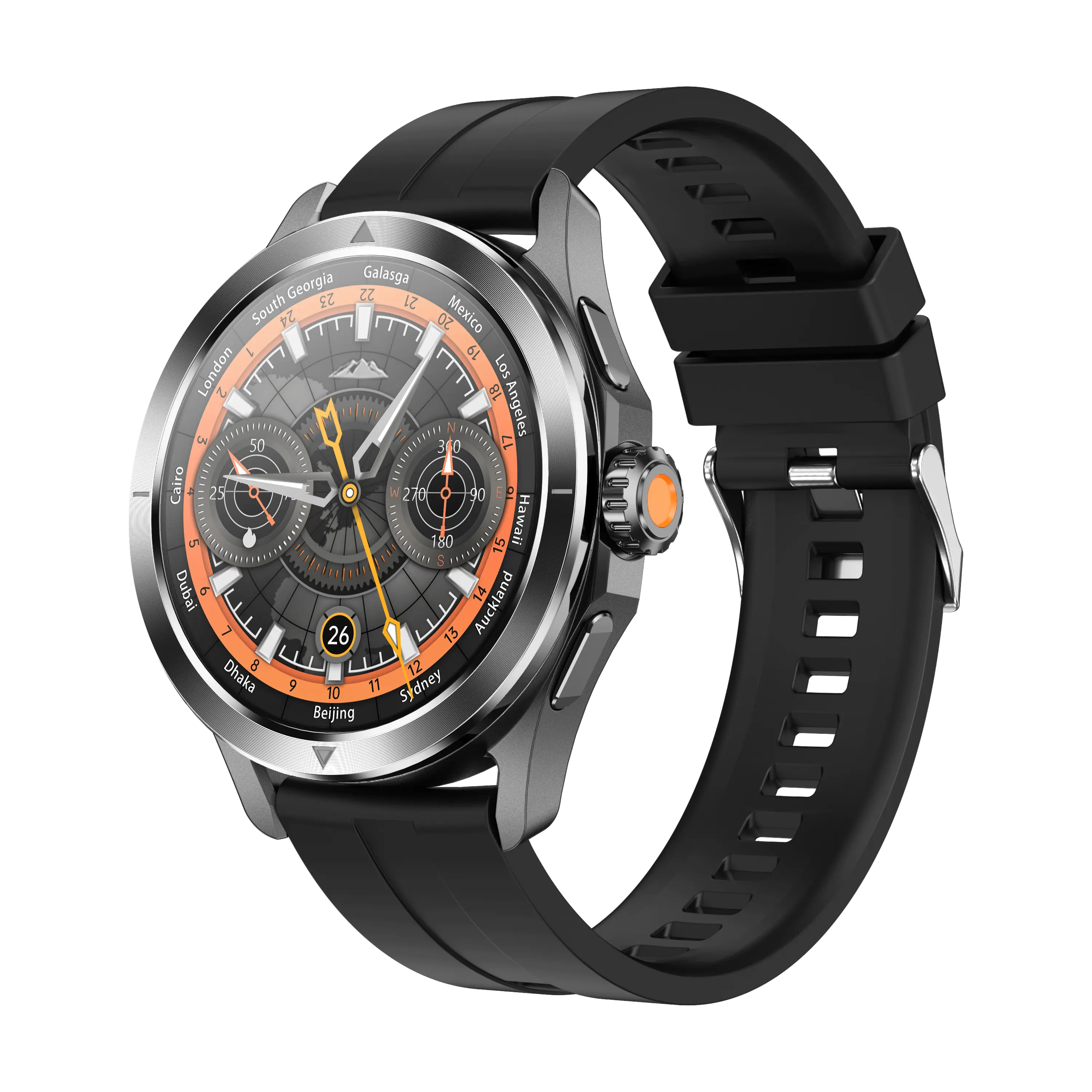 S4 Ultra Smartwatches for Men & Women, 300mAh Battery life, Smart Watch for Andriod and iphone compatible, Fitness Tracker with Hear Rate, SPO2, Sleep Monitor, Multiple Sports Modes. IP68 WaterProof