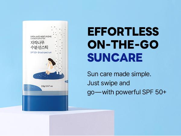 ROUND LAB Birch Juice Moisturizing UVLock Sun Stick 19g