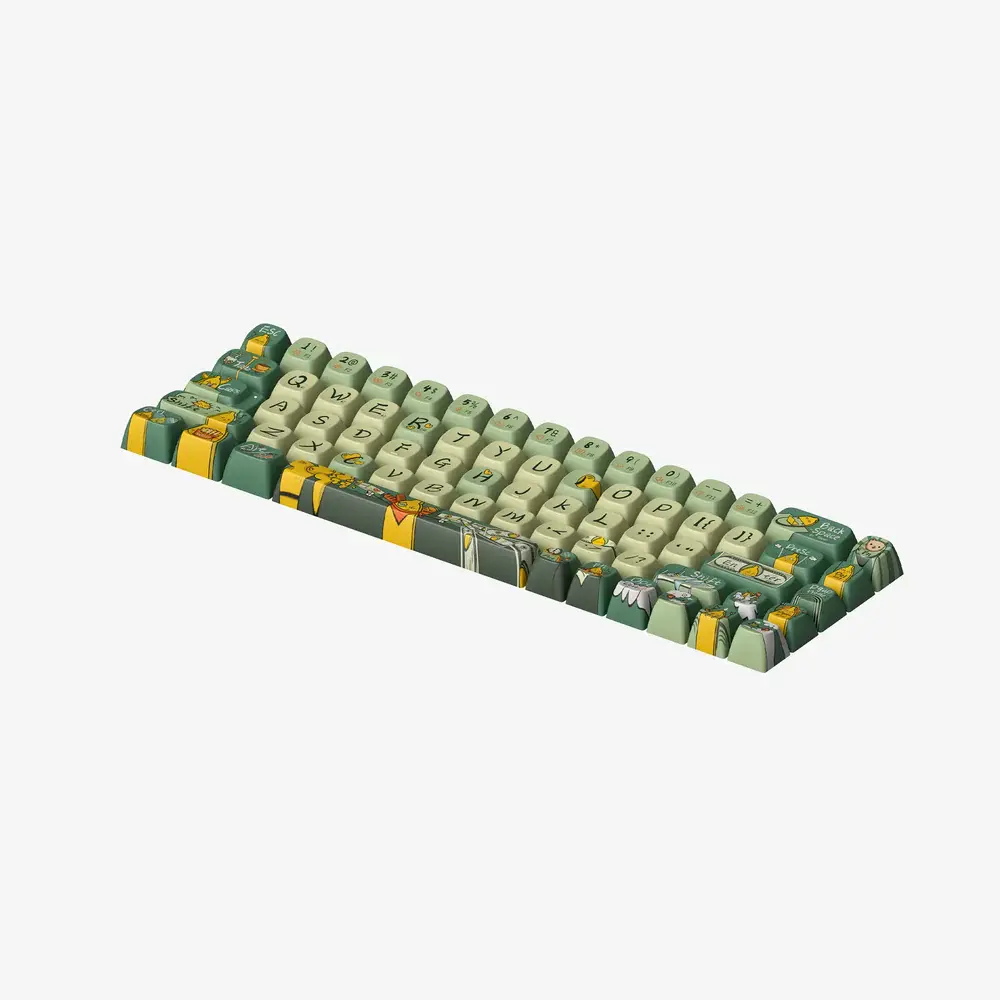 Lofree Crazy Bannna Touch Series Dye-sub PBT Keycaps
