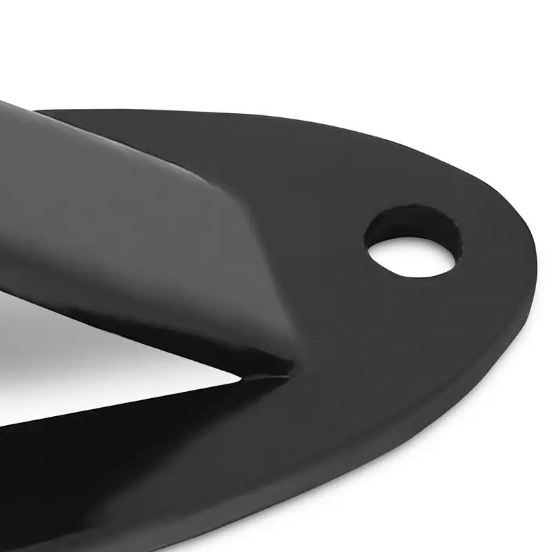 6Pcs European Mount Skull Wall Hanger Hook Deer Antelope Antler Mount Bracket Organiser Steel-20lb,European Deer Antler Style Mount Skull Wall Hanger,6pcs Black Utility Hooks #springtok