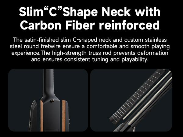 Donner HUSH-X PRO Multi-Effects Electric Guitar for Travel, 4 Color Options