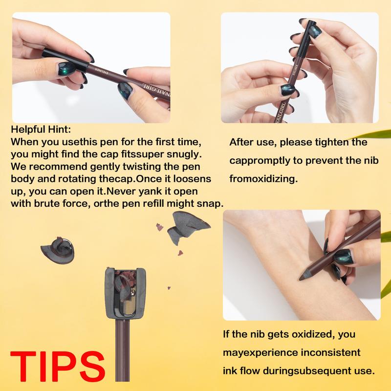 Waterproof Eyeliner Pencil - Long-lasting, Sweat-proof, Smudge-proof & Transfer-resistant - Cream Mousse Texture - Intensifies Eye Color - Doesn't Easily Flake or Clump