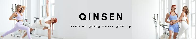 QINSEN low neckline Jumpsuits for Women Square Neck Wide Leg Full Length Romper Playsuit