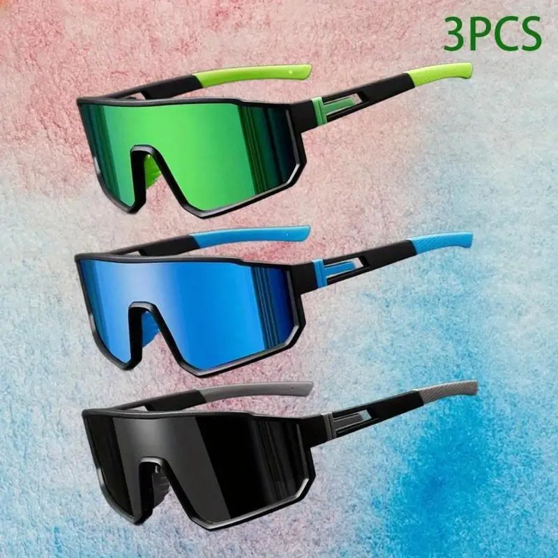 3-Pack Non-Prescription Glasses for Kids | Durable Lightweight Eyewear for Baseball, Motorcycling & Outdoor Play | Trendy Fall Oval Design | Perfect Gift for Christmas & Father’s Day