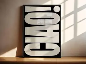 [Sale off up to 65%][Free Ship][No Frame] Navy Wall Art Set, New York Retro Poster, Ciao Black And White Poster, Ace Navy Aesthetic, Trendy Printable Wall Art, Dorm Decor (1)