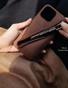 Lip Balm Holder Phone Case for iPhone 11-17 Series | Soft Silicone Protective Cover