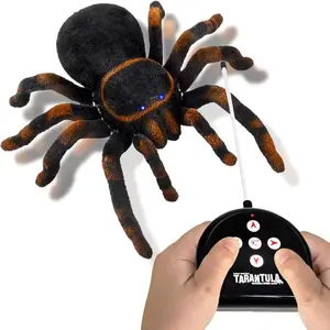 Remote Control Spider / Tarantula, Spooky Furry RC Spider Prank Toy with 8 Moving Legs Remote Control Spider / Tarantula, Spooky Furry RC Spider Prank Toy with 8 Moving Legs