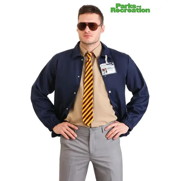 Parks and Recreation Adult Burt Macklin Costume
