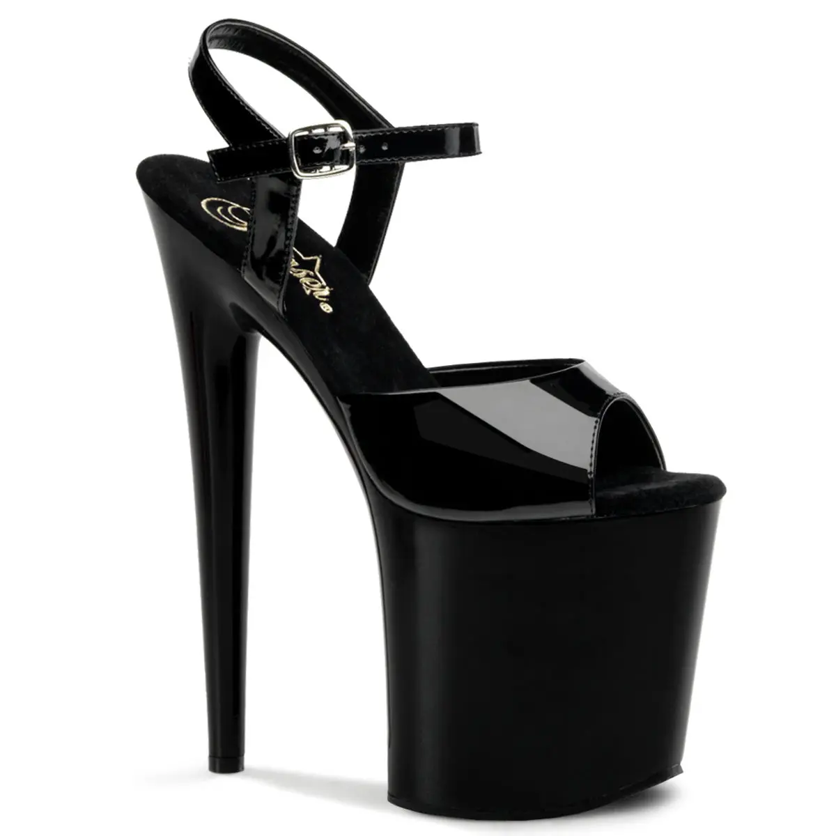 Pleaser 809 Women's Classy Elegant Platform Sole High Heel Sandals, Stylish Women's Heel Shoe for Casual & Evening Wear, High Heels, Fashion