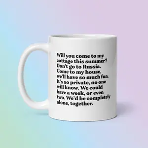 Heated Rivalry Coffee Mug, Cute Ceramic Coffee Mug