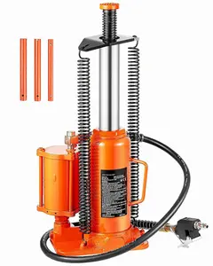 [FLASH SALE] Air Hydraulic Bottle Jack, 12 Ton/26455 lbs Pneumatic Hydraulic Bottle Jack with 10.43''-19.88'' Lifting Range & Manual Hand Pump