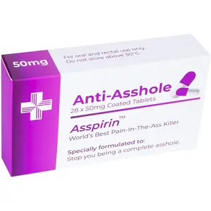 Funny Joke Pill Box Prank - Gag Gifts for Men & Women Unique Inappropriate Novelty Gift Birthday Gifts for Women Rude Silly Presents for Boyfriend Dad Uncle