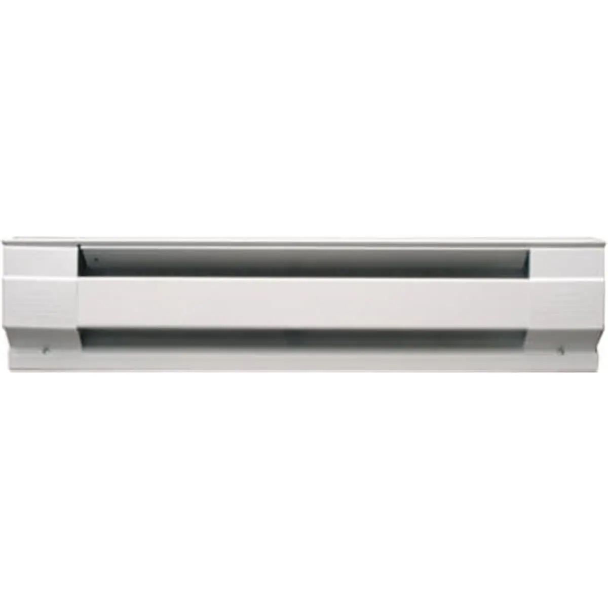 212 MAIN 09956 Hardwire Electric Zone Baseboard Heater - 240V, 1500W Power, White, 4x72.3x7 in, Powder-Coated 25 Gauge Steel Frame, 20 Gauge Junction Box, UL Certified, Thermostat Required for Zone Heating