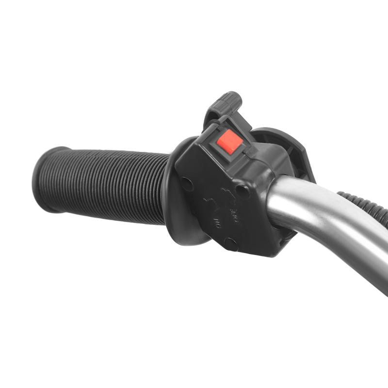 900W 35.8cc Gas Powered Concrete Consolidator 4 Stroke Engine 573lbs Force for 3.2-16ft Screeds Construction Tunnels Bridges Red Black Silver