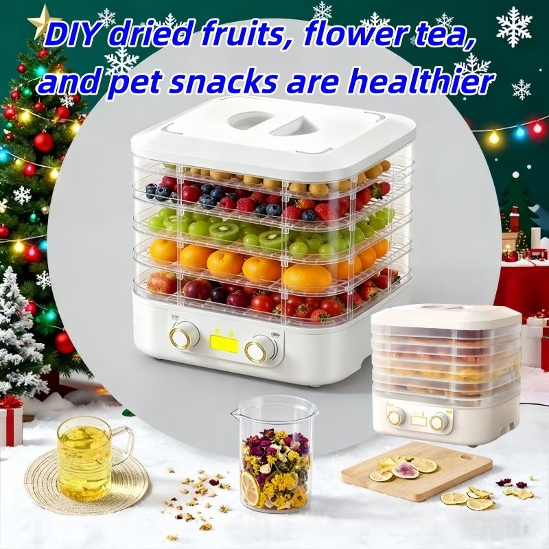 Five layer small household dryer, multi-layer fruit dryer, adjustable temperature meat dryer, suitable for drying herbs, mushrooms, and can replace healthy snacks