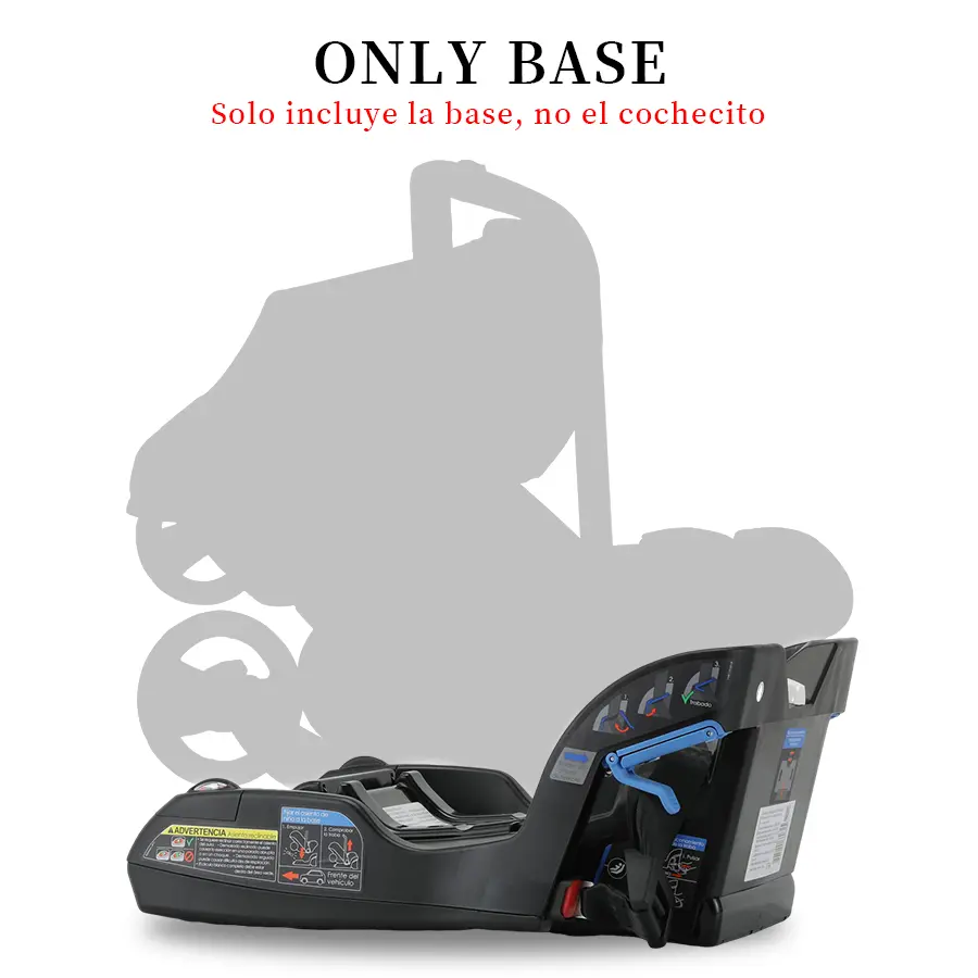 Just a Base, Only Base, Baby Stroller Latch Base, Only Compatible With The all-in-one Convertible Stroller Sold in Our Store