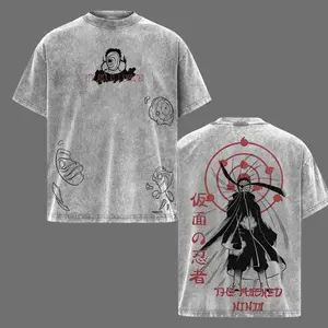 Vintage Washed Shirt | Retro Character Graphic Gift Tee