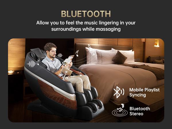 Real Relax F8 massage recliner zero gravity with heating function 18 modes Yoga stretch Bluetooth APP control comfort massage chair