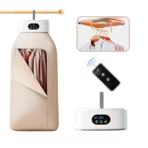 Portable Clothes Dryer,Compact mini quick-drying machine for apartments, RVs, and travel, with UV light and 1-8 hour timer Multifunction Efficiency Home Use