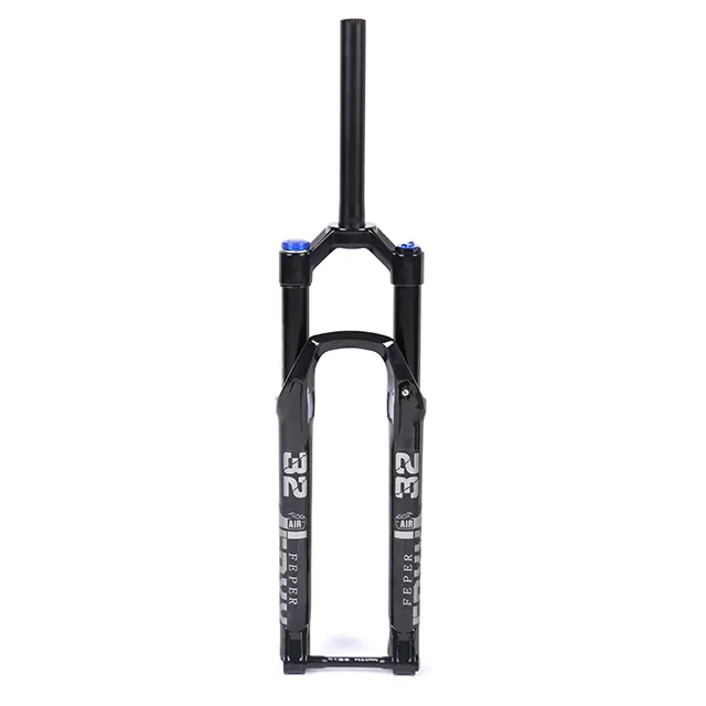 EPXX/FEPER 1 Suspension Fork for MTB, 27.5" Wheel Size, 100mm Travel, 15x100mm Thru-Axle, 1-1/8" Straight Steerer Tube, Top-Cap Lockout, 1600-1700g, Black