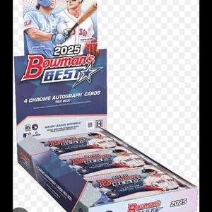 2025 Bowman’s Best Half Case Break (4 boxes) Trade Card Box Sports Trading Card