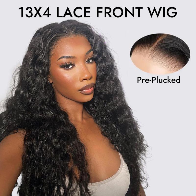 [Spring Essential] Wiggins Hair Glueless Loose Deep Wave Wig Side Part & Middle Part 6*8 Lace Closure Wigs Human Hair With Adjustable Drawstring Ready To Go And 7*4 Wig Pre Plucked 13x4 Lace Front Wigs #SpringStatements #WeeklyDeals