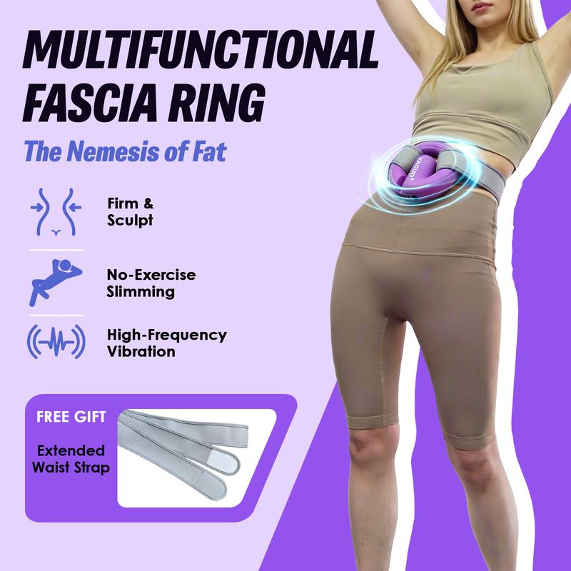 Yagud Multifunctional Full-Body Fascia Ring, Adjustable Massage Modes,Ergonomic Design for Muscle Knot Recovery & Relaxation, Portable for Neck, Shoulder, Back, Waist & Legs